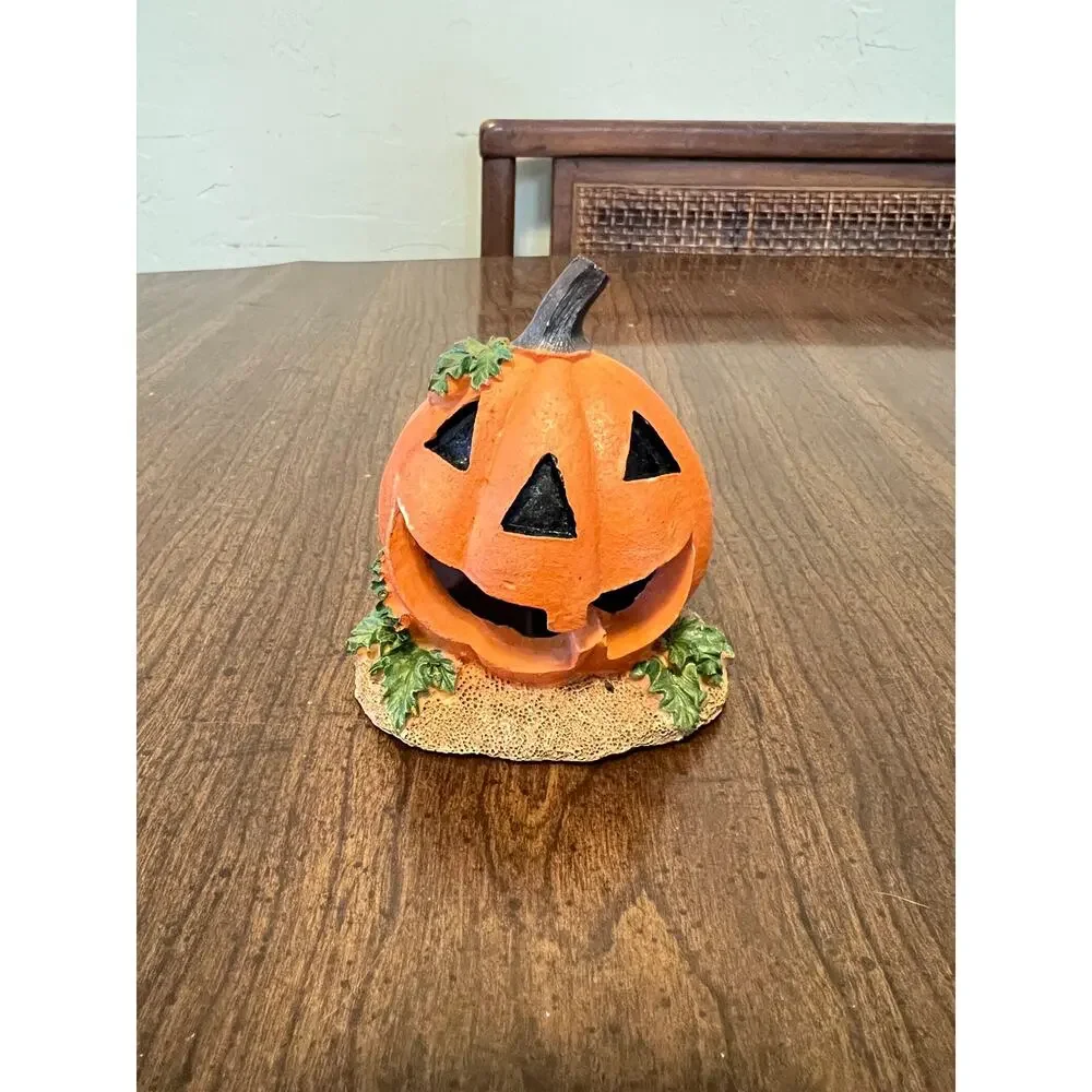 Halloween Fish Tank Aquarium Jack o Lantern Pumpkin Decor Hiding Spot